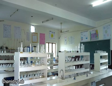 Chemistry Laboratory at the school