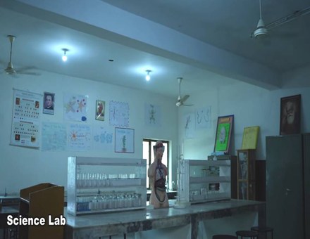 Science Laboratory at the school