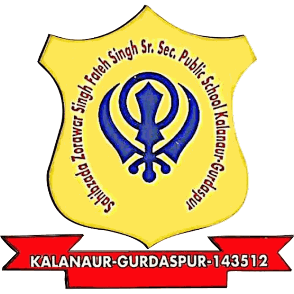 Sahibzada Zorawar Singh Fateh Singh Sen. Sec. Public School crest